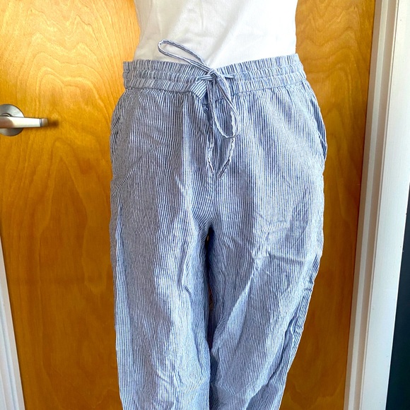 Talbots Pants - 3/$20 Talbots Pinstripe Linen Blend Lounge Pants